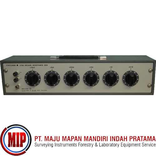 YOKOGAWA 278610 Decade Resistance Boxes 