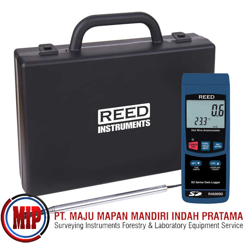 REED R4500SD Data Logging Hot Wire Thermo-Anemometer