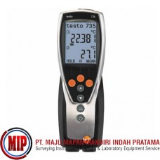 TESTO 735-2 (0563 7352) 3-Channel Thermometer for Thermocouple TESTO 735-2 (0563 7352) 3-Channel Thermometer for Thermocouple